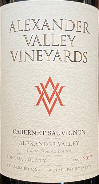 Alexander Valley Vineyards Cabernet Sauvignon Alexander Valley, 2018