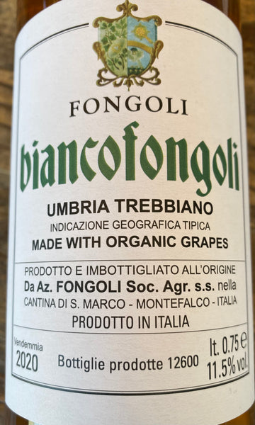 Fongoli "Biancofongoli" Umbria Trebbiano, 2020