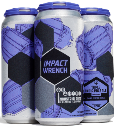 Industrial Arts Brewing "Impact Wrench" Triple IPA