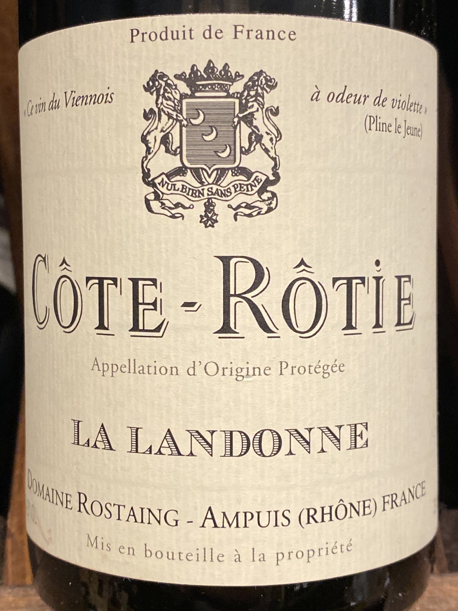 Domaine Rostaing 'La Landonne' CôteRôtie The Wise Old Dog
