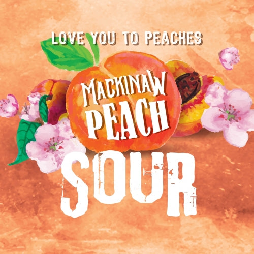 Connecticut Valley Brewing Mackinaw Peach Fruited Sour Ale