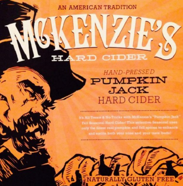 McKenzie’s “Pumpkin Jack” Hard Cider