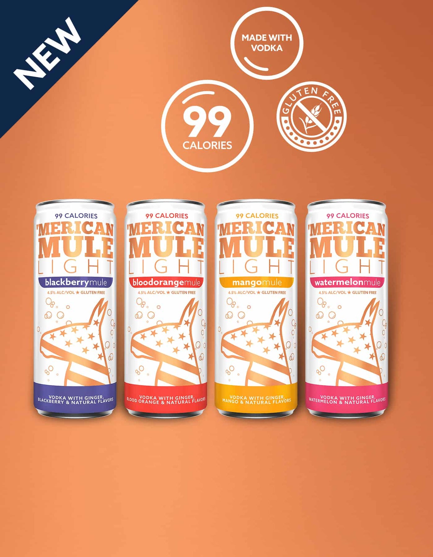 Light Merican Mule Variety 8pk The Wise Old Dog