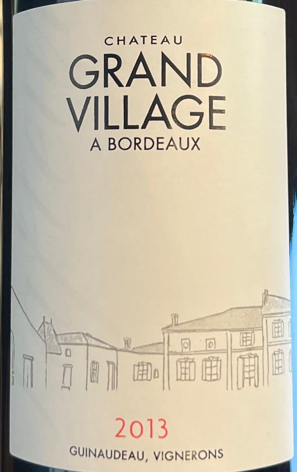 Chateau Grand Village Bordeaux Superieur, 2013