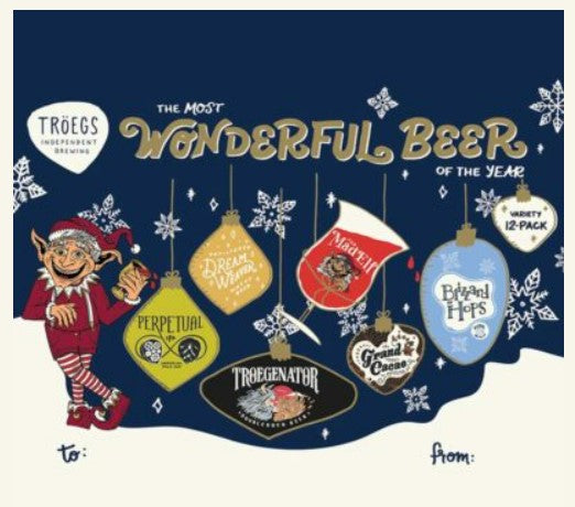 Troegs Independent Brewing "Most Wonderful Beer of the Year" 12 pack Sampler