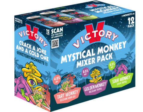 Victory Brewing  "Mystical Monkey" Variety 12 Pack