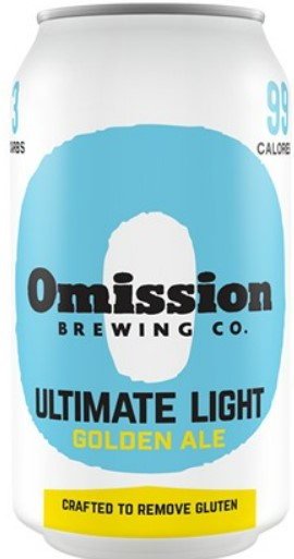 Omission Brewing "Ultimate Light" Golden Ale