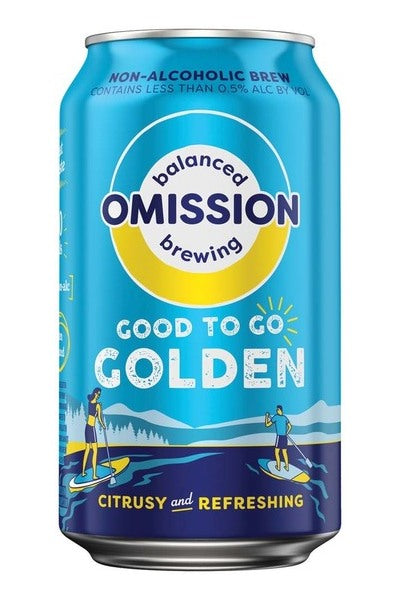 Omission Brewing "Good To Go" Golden Ale N/A Reduced Gluten