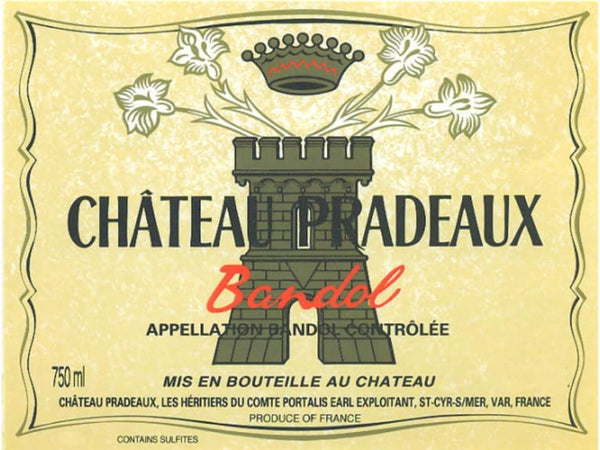 Château Pradeaux Bandol Rouge