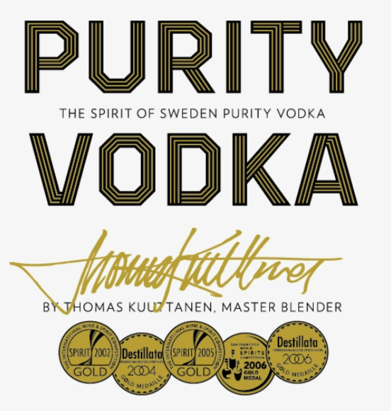 Purity Organic Vodka