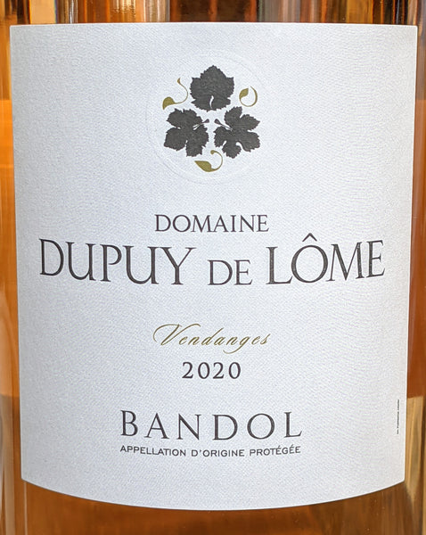 Domaine Dupuy de Lôme Rosé Bandol, 2020 (1.5L)