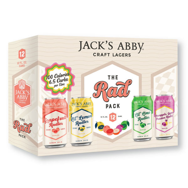 Jack's Abby 'Rad Pack' Radler Variety 12 pk Cans