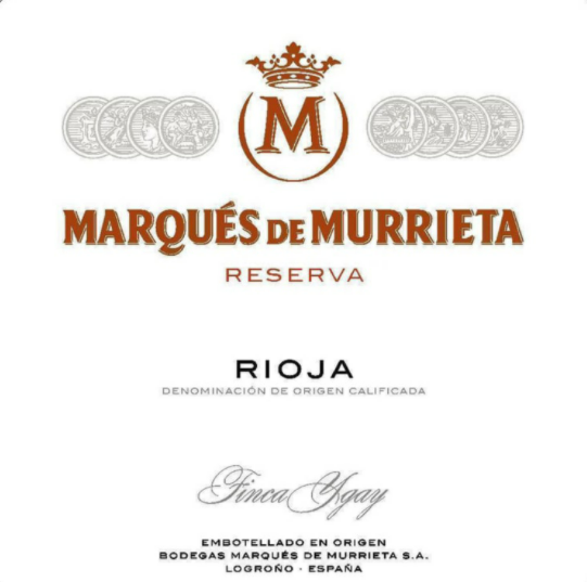 Marqués de Murrieta "Finca Ygay" Rioja Reserva, 2015