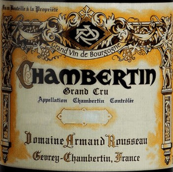 Domaine Armand Rousseau Pere et Fils 'Chambertin' Grand Cru Cote de Nuits, 2020