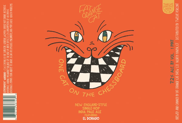 Fat Orange Cat Brewing "One Cat on the Chessboard" IPA