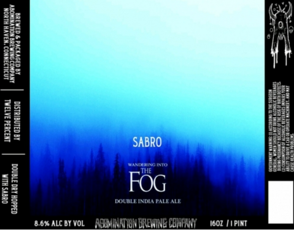 Abomination Brewing "Wandering Into The Fog: Sabro" NEIPA