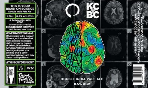 Equilibrium Brewing w/ KCBC "This is Your Brain on Science" DIPA