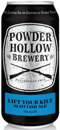 Powder Hollow Brewery "Lift Your Kilt" Scottish Ale