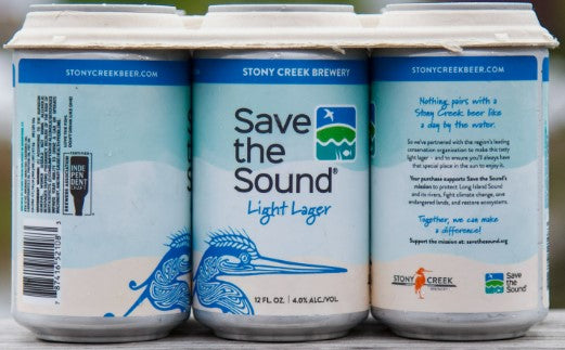 Stony Creek Brewing "Save the Sound" Light Lager