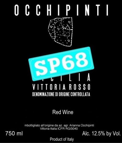 Occhipinti "SP68 Rosso" Terre Siciliane, 2022