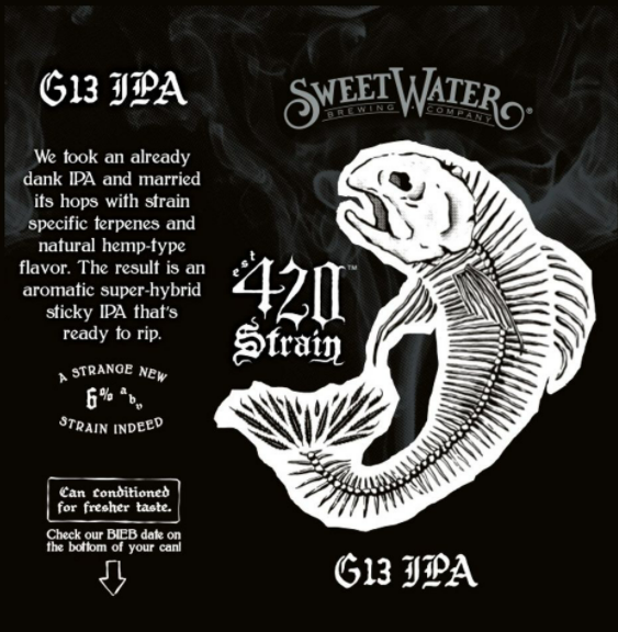 Sweetwater Brewing "420 Strain G13" IPA
