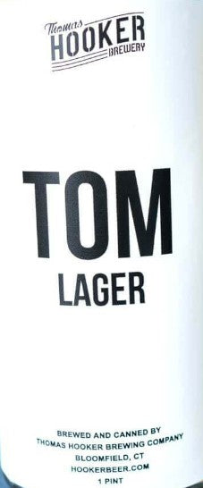 Thomas Hooker Brewing "Tom" Lager