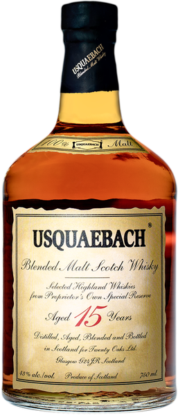 Usquaebach 15 Year Blended Scotch